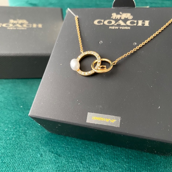 Coach - Gold Necklace - Picture 3 of 4